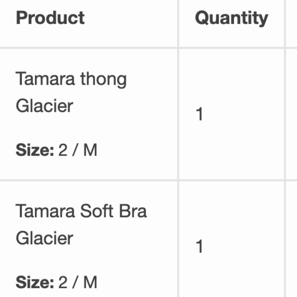 Yasmine Eslami mesh bra and thong set M - Picture 11 of 12